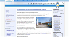 Desktop Screenshot of kirche-calberlah.de