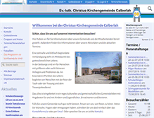 Tablet Screenshot of kirche-calberlah.de